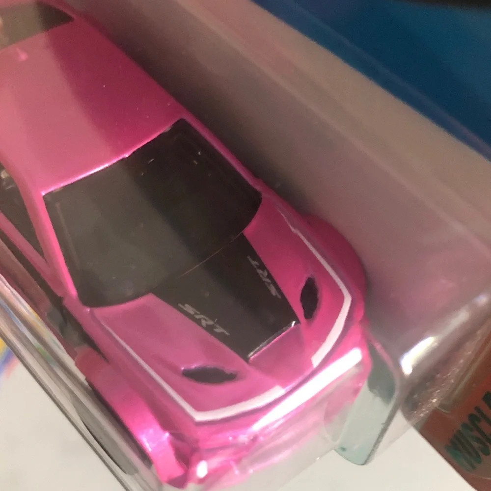 Mattel Hot Wheels Pink Dodge Charger Hellcat